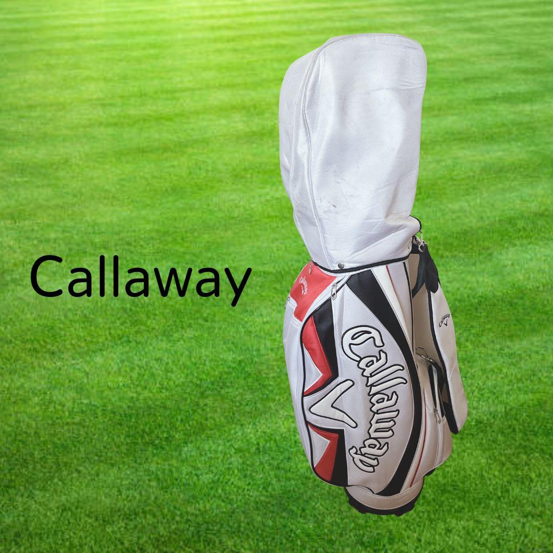 K322 Callaway Sport ホワイト キャディバッグ