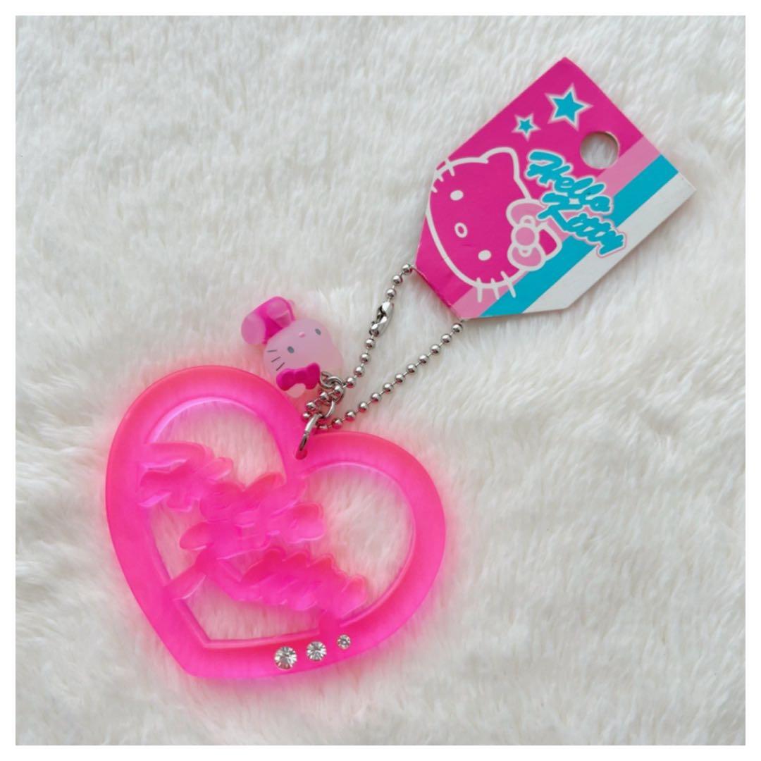 【新品】激レア 平成レトロ ハローキティ マスコット キーホルダー 2004