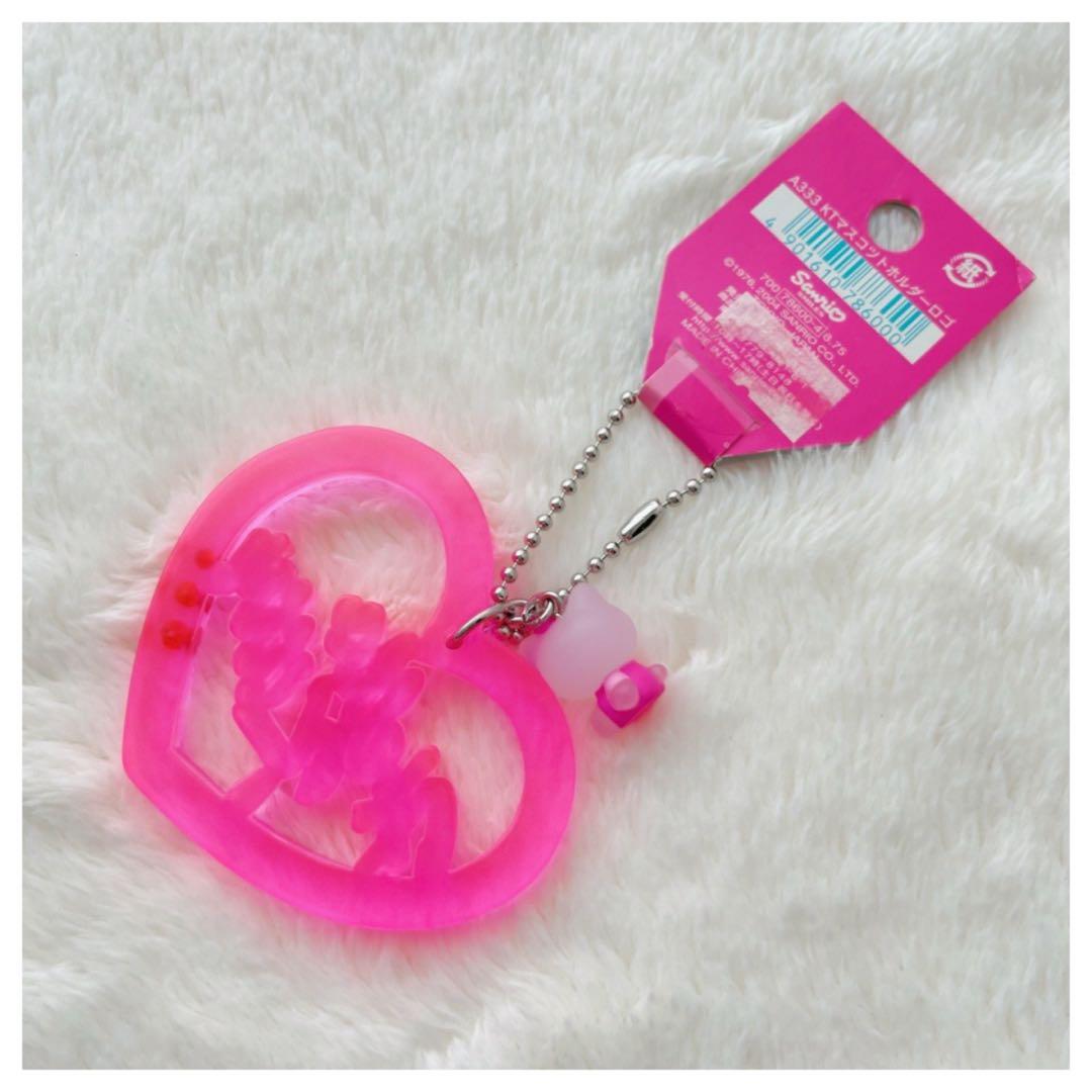 【新品】激レア 平成レトロ ハローキティ マスコット キーホルダー 2004