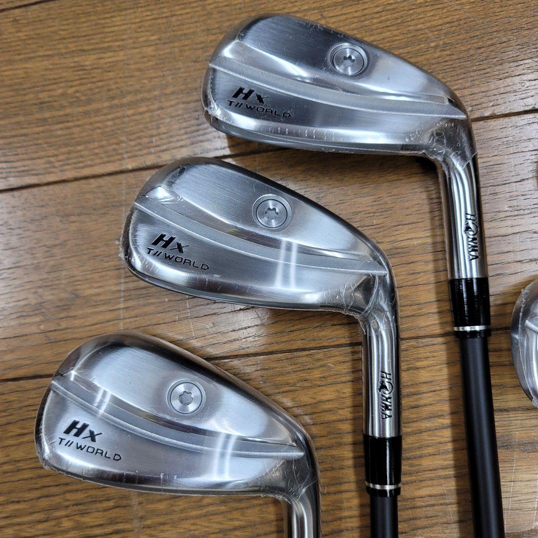 【未使用】ホンマ ツアーワールド Hx アイアン VIZARD EZ-C 5本