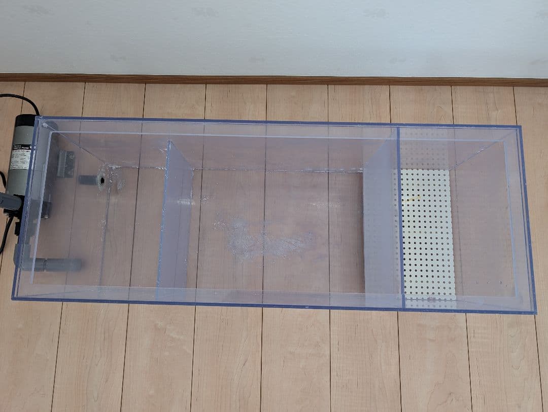 オーバーフロー水槽用 塩ビ製濾過槽