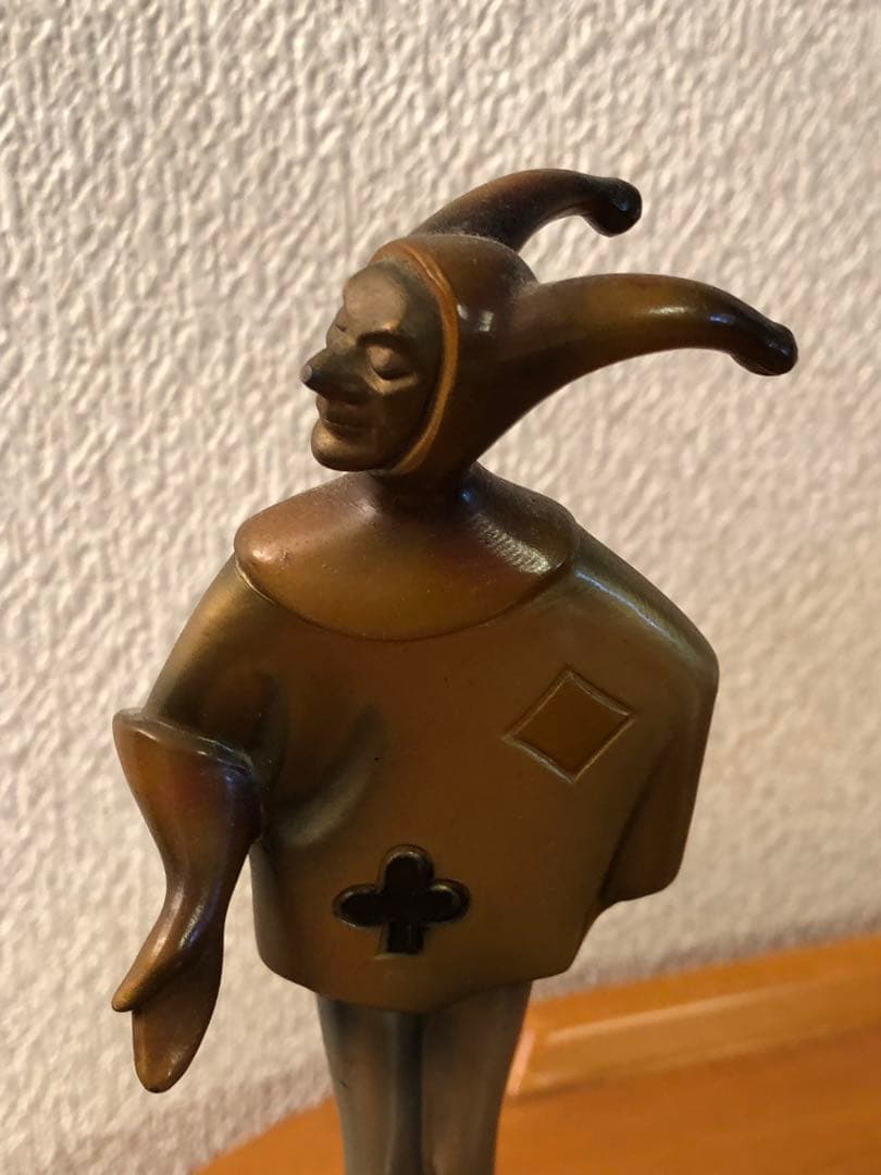 アンティーク　ハーレクイン　ジェスチャー　ツーフェイス　50s レトロ