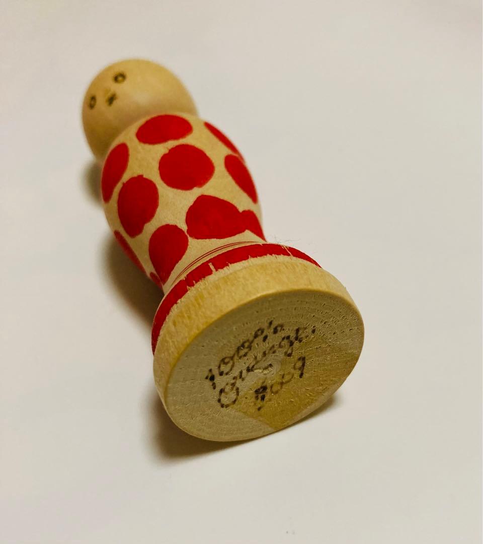 100%ORANGE 個展 コケーシカ 鎌倉 こけし 箱付 及川賢治 手描き