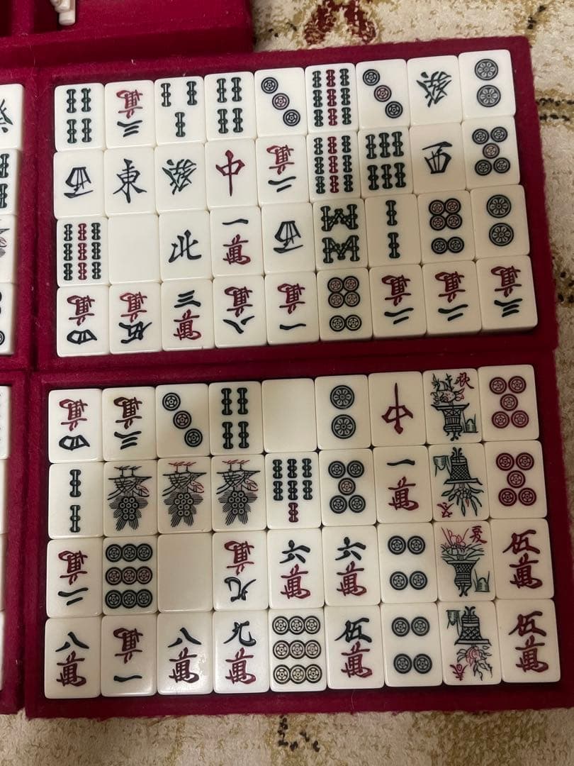 昭和レトロ✴︎麻雀牌セット