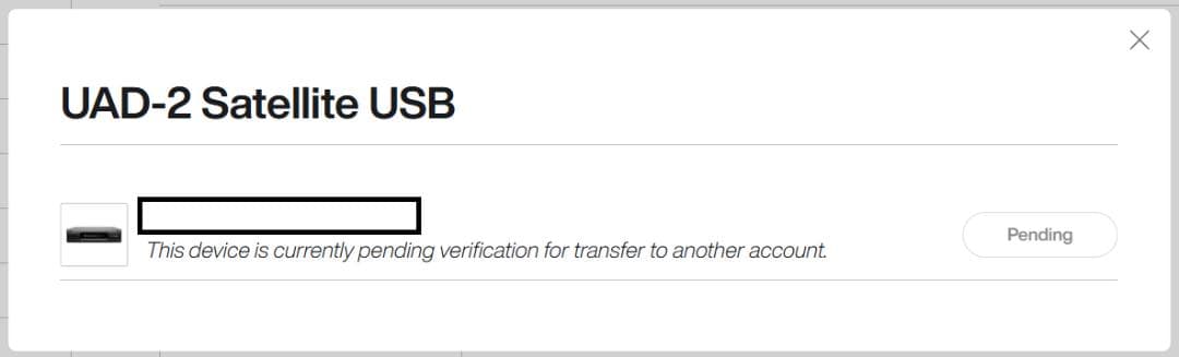 DTM・DAW UAD-2 SATELLITE USB OCTO CORE