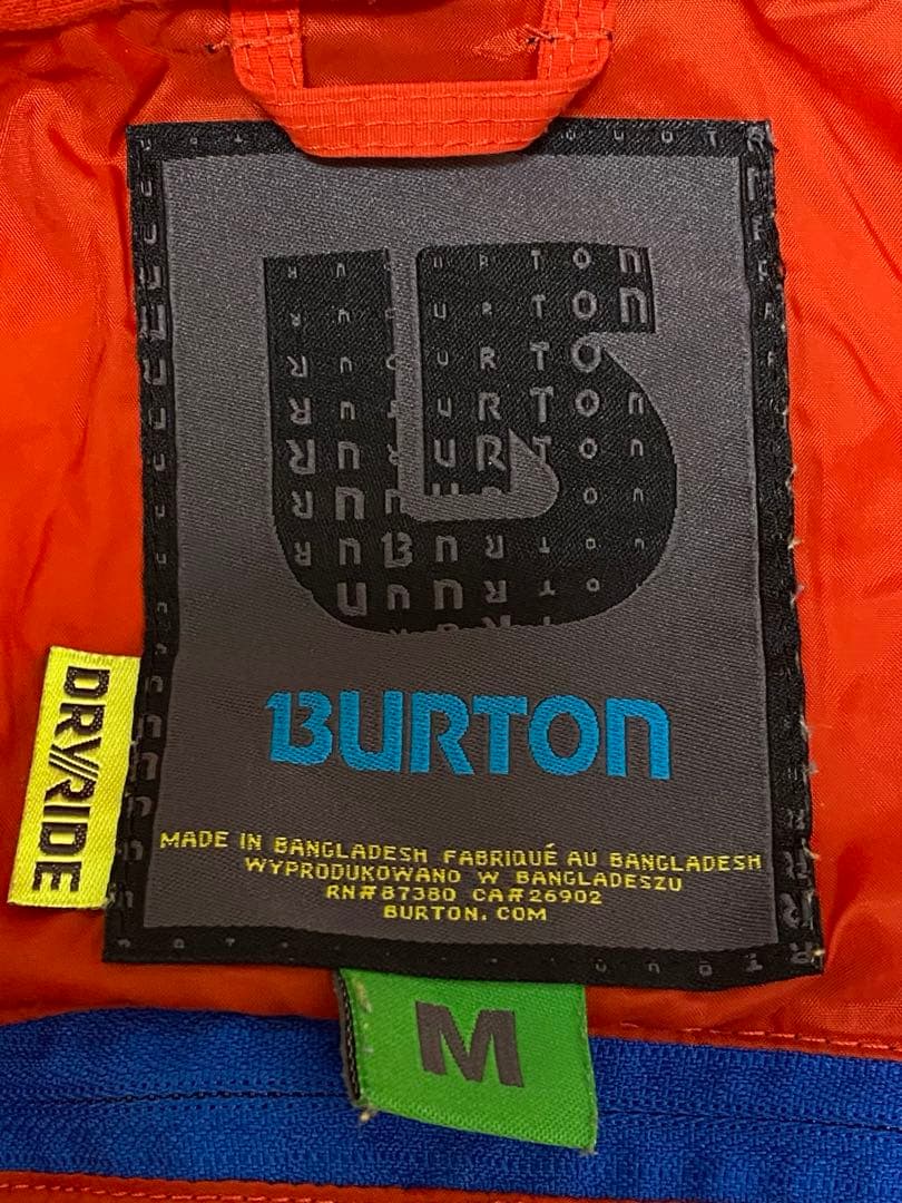 バートン　スノボ　スノーボード　ウェア　ジャケット　ポケッタブル　リュック　携帯