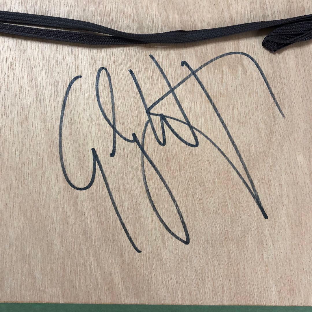 ゲーリーウェルティー 直筆サイン ポスター 額縁あり