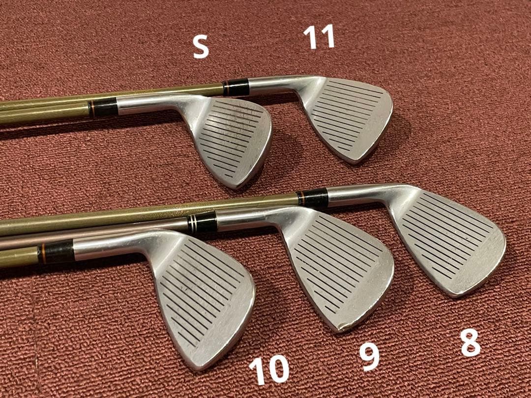 HONMA LB-708 10本セット アイアン 3〜11、S 星4 R-1