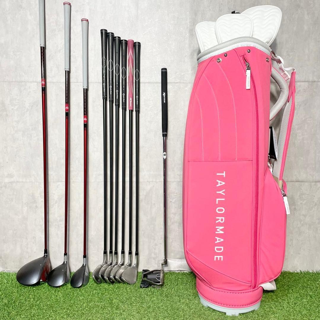 【バッグ新品】テーラーメイド ステルス ゴルフクラブセット 豪華10本 L 右用