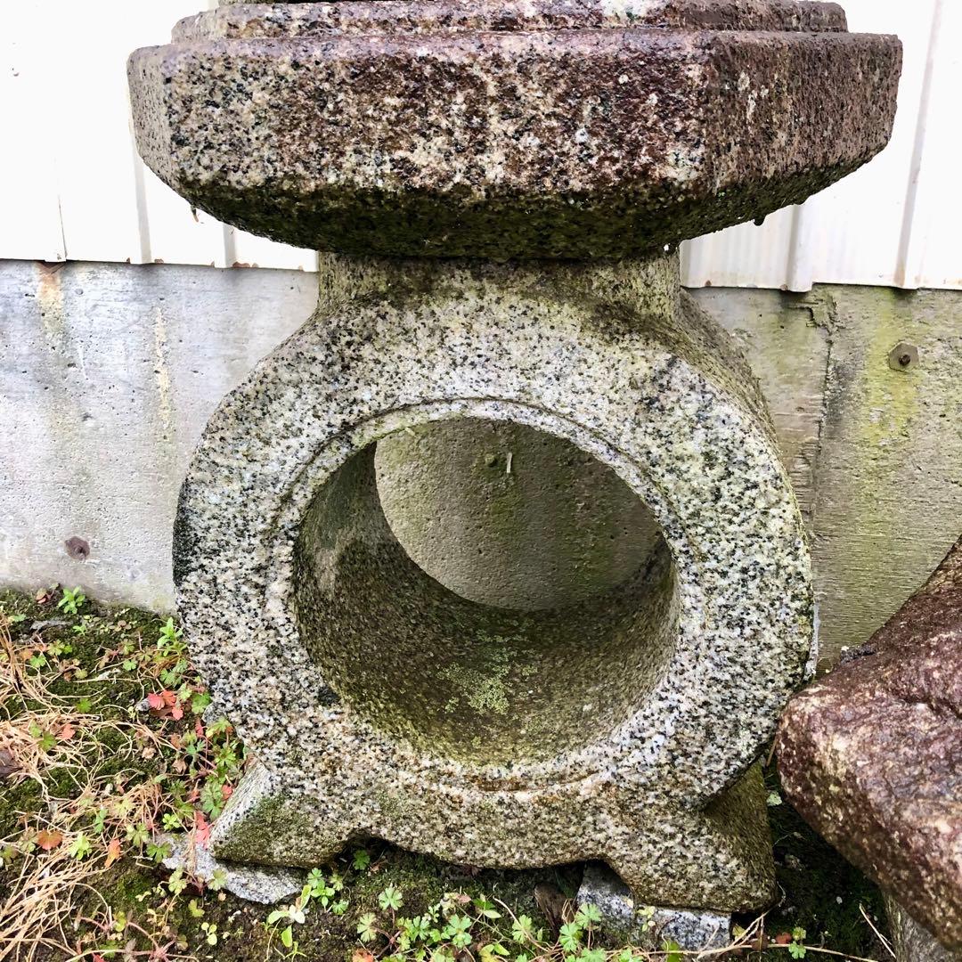 引取希望 面影灯籠 真壁石燈籠 御影石 庭石 石像 石造 石彫 彫刻 庭園 置物