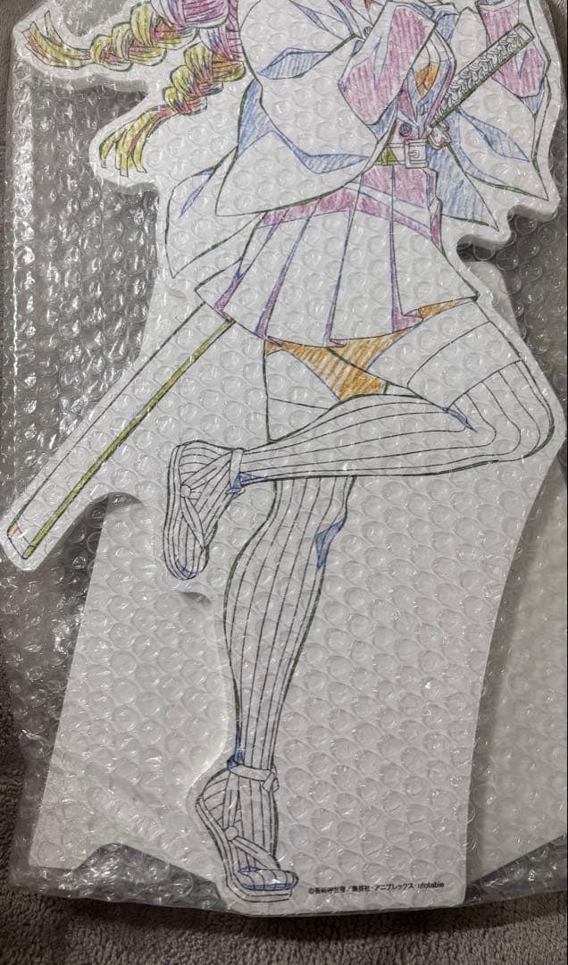 鬼滅の刃 ダイニング　甘露寺蜜璃　書き下ろしイラスト スタンディPOP原画