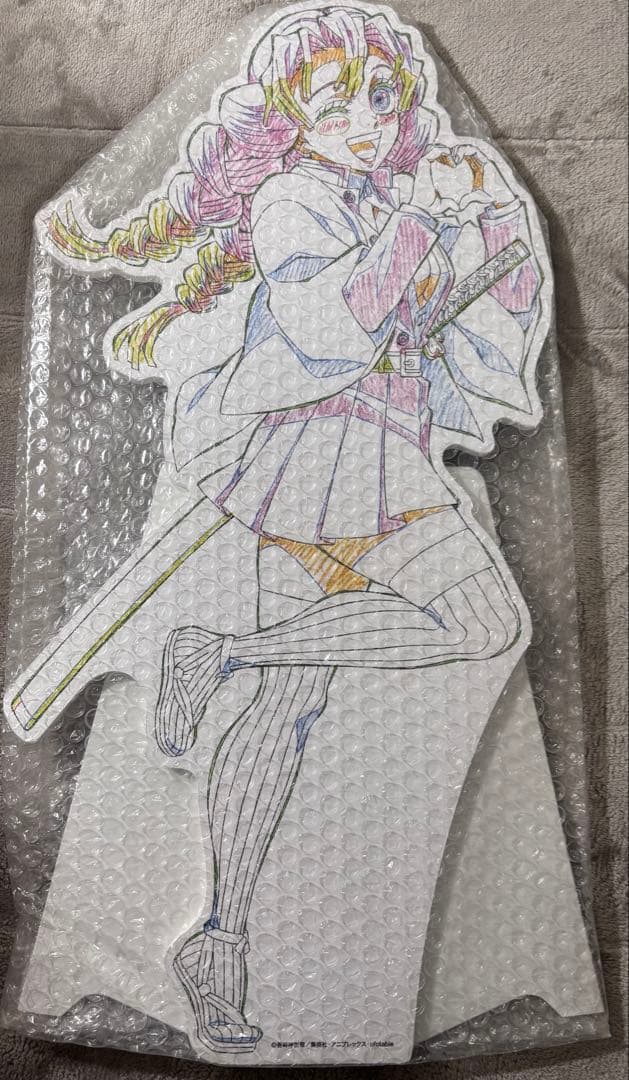 鬼滅の刃 ダイニング　甘露寺蜜璃　書き下ろしイラスト スタンディPOP原画