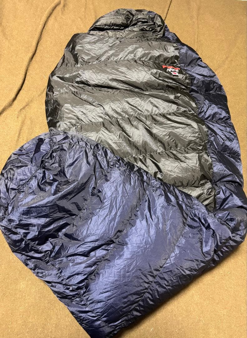 NANGA ナンガ　オーロラライト450DX ブラック/ネイビー　レギュラー