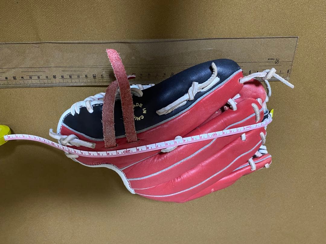 Nike READY SLASHER PLUS 軟式グローブ レッド/ブラック