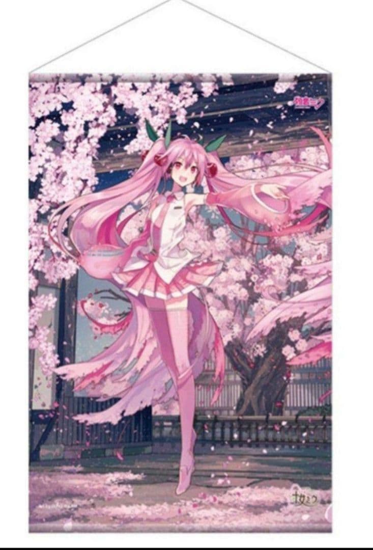 【新品】弘前 さくらまつり 2022× 桜ミク タペストリー iXima