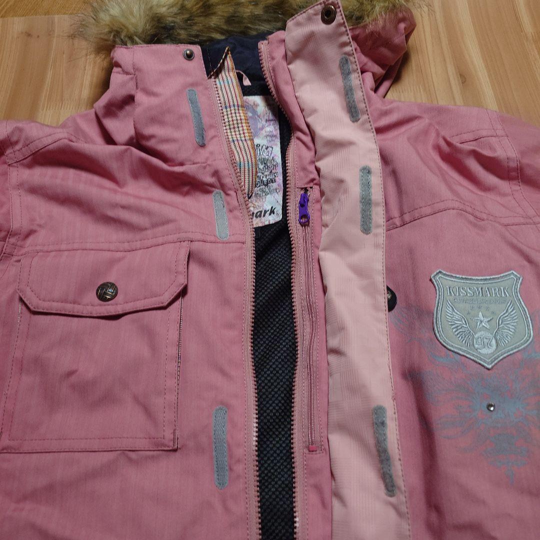 美品☆　kissmark　スノーウェア
