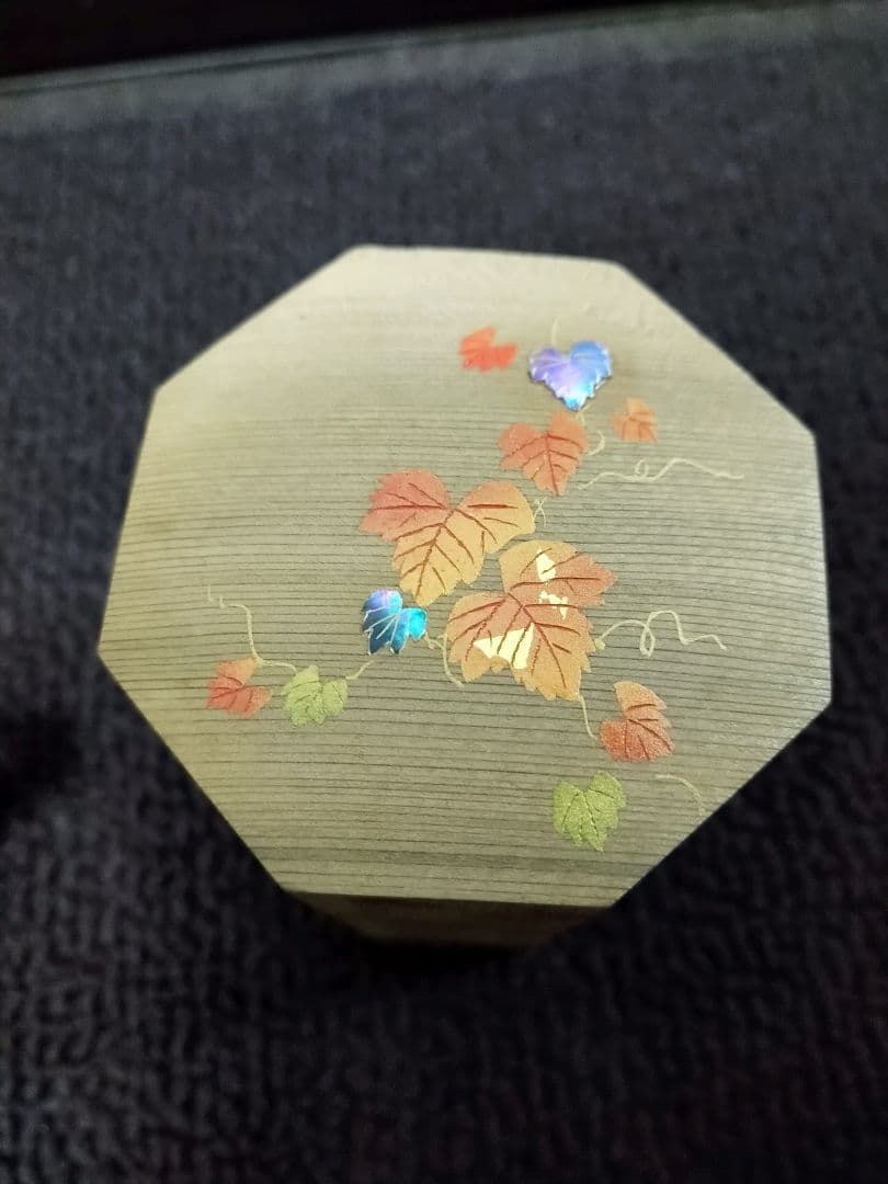 つた　神代杉　茶器