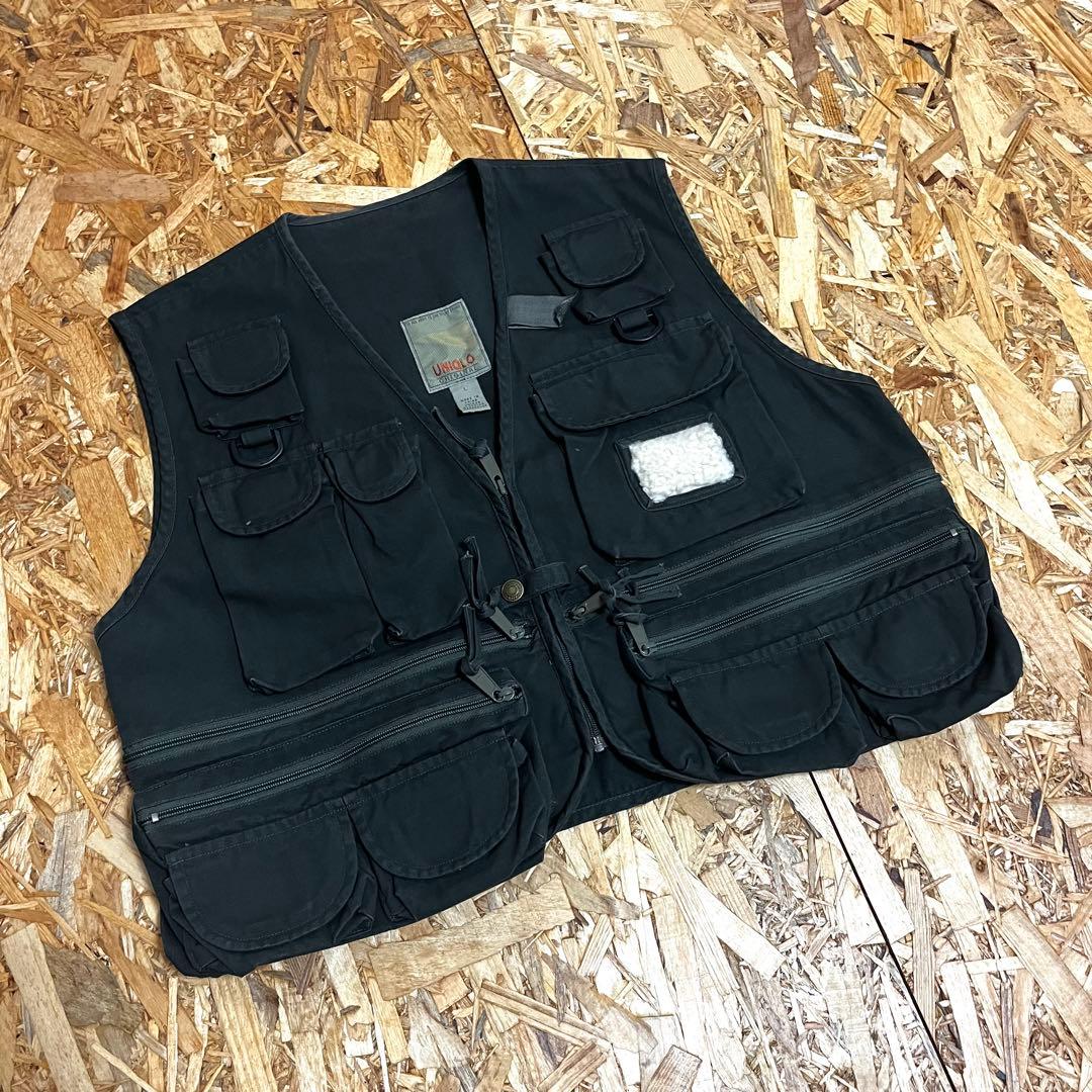 ウェア 90s OLD UNIQLO fishing vest hunting vest