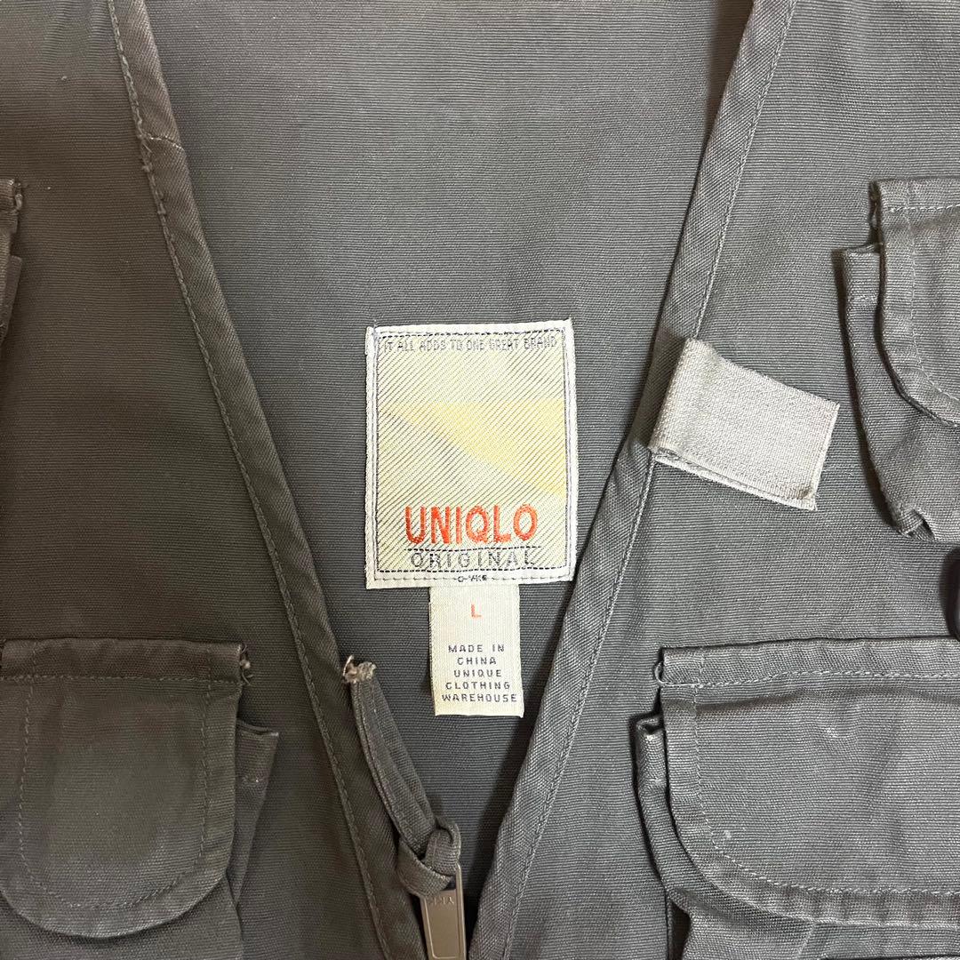 ウェア 90s OLD UNIQLO fishing vest hunting vest