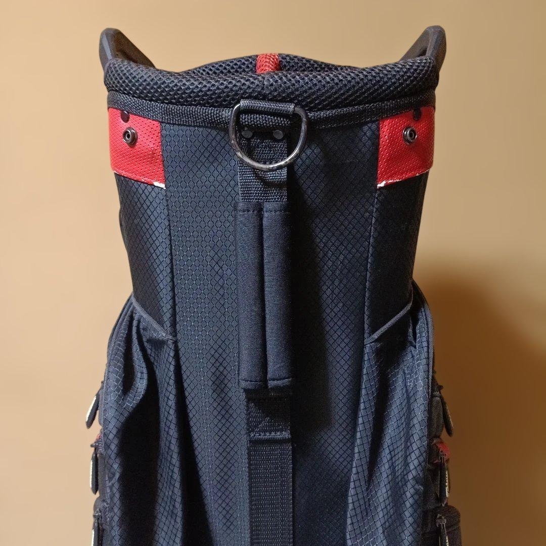 Titleist キャディバッグ 黒/赤 ※状態 考慮