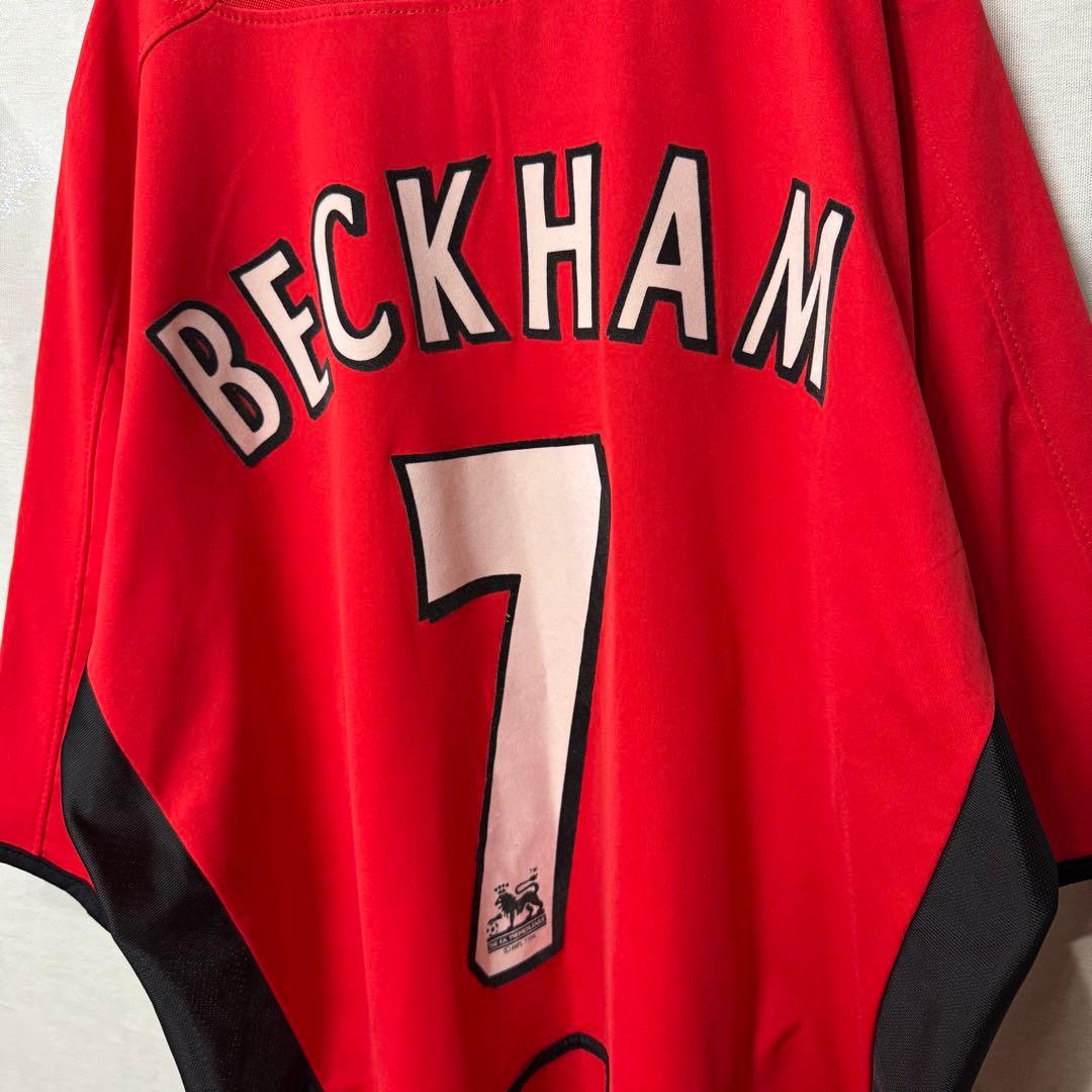 NIKE マンチェスターユナイテッド02 04 ゲームシャツ　NO.7ベッカム