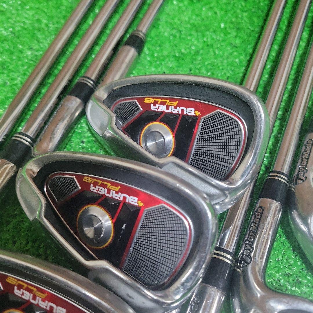 TaylorMade テーラーメイド バーナープラス アイアン 8本セット