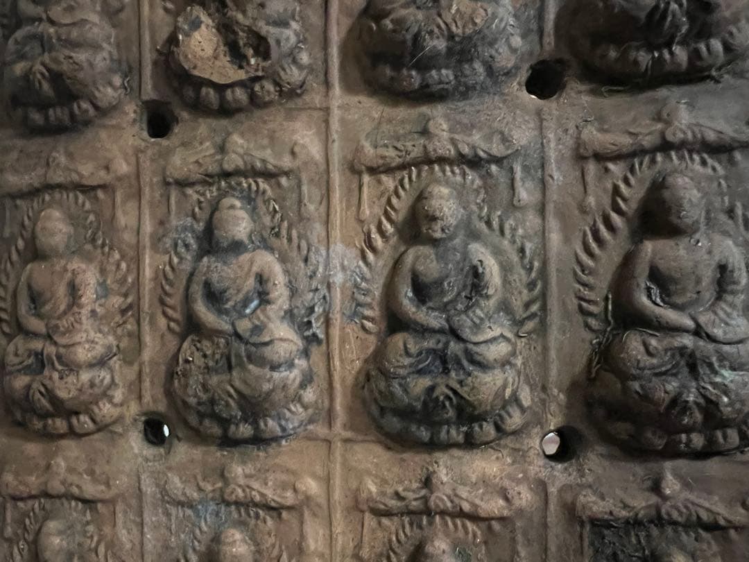 古代廃寺 塼仏 仏像 荘厳 仏教美術 飛鳥 白鳳 天平 発掘 出土 骨董 古美術