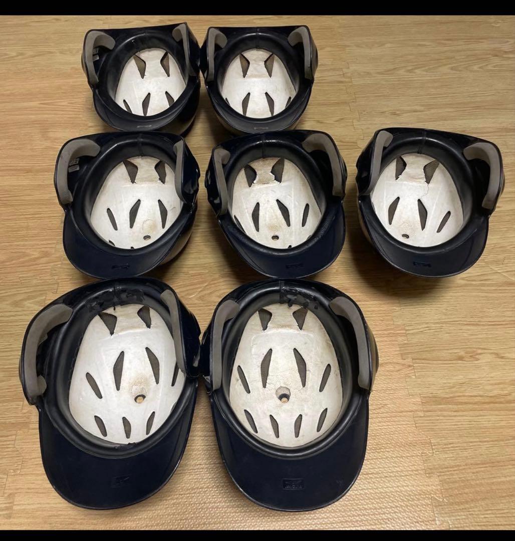 少年軟式 ヘルメット 7個　jsbb