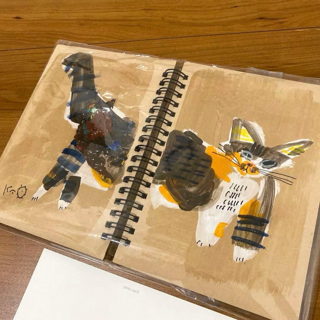 坪井香保里＊2022年・個展・けものみち3・猫