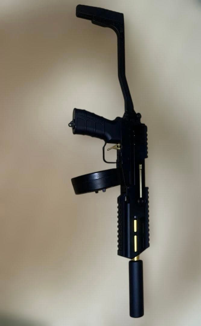 S*U様 東京マルイ　スコーピオン　ゴールデン　デルタフォースサイレンサー　ドラ