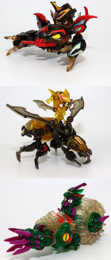 ビーダキャリバー＆デビルトライデント 限定クリアカラー特別品 Vビーダアーマー