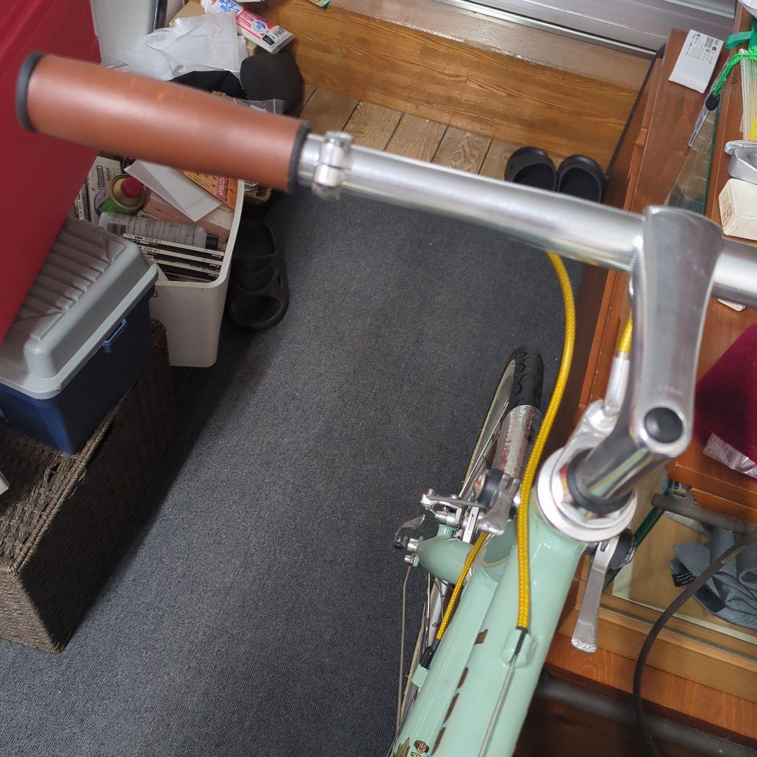 【超美品】【未使用】ビアンキ　チェレステ　2016　ミニベロ