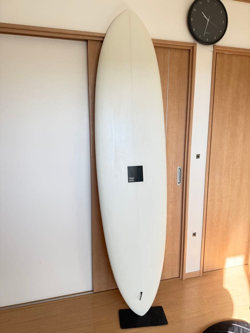 【美品】Fingershape ミドルフィンガーミッドレングスサーフボード7.3