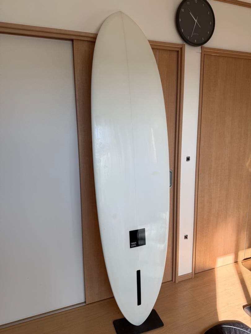 【美品】Fingershape ミドルフィンガーミッドレングスサーフボード7.3