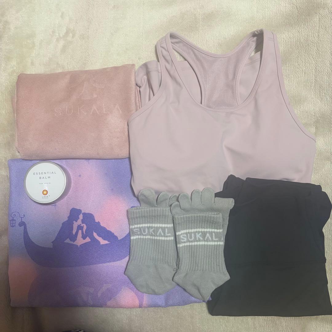 【LAVA・SUKALA】ヨガウェア ラグ バーム 靴下セット