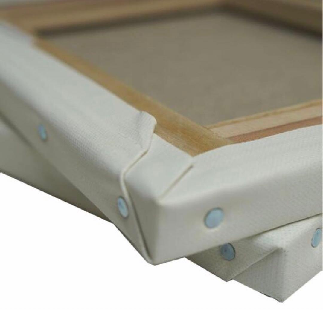 未使用、ゆめ画材 張りキャンバス F10号、11枚、麻100%