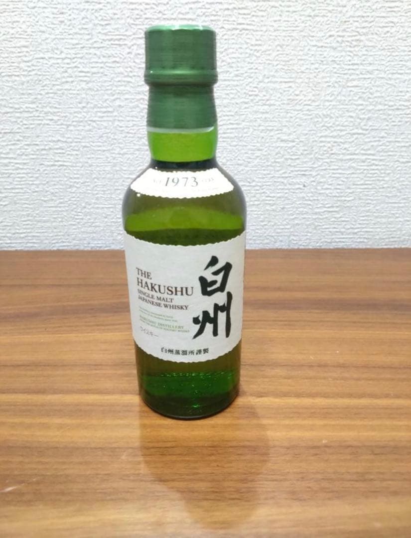 山崎 白州 シングルモルトウイスキー 180ml 5本セット