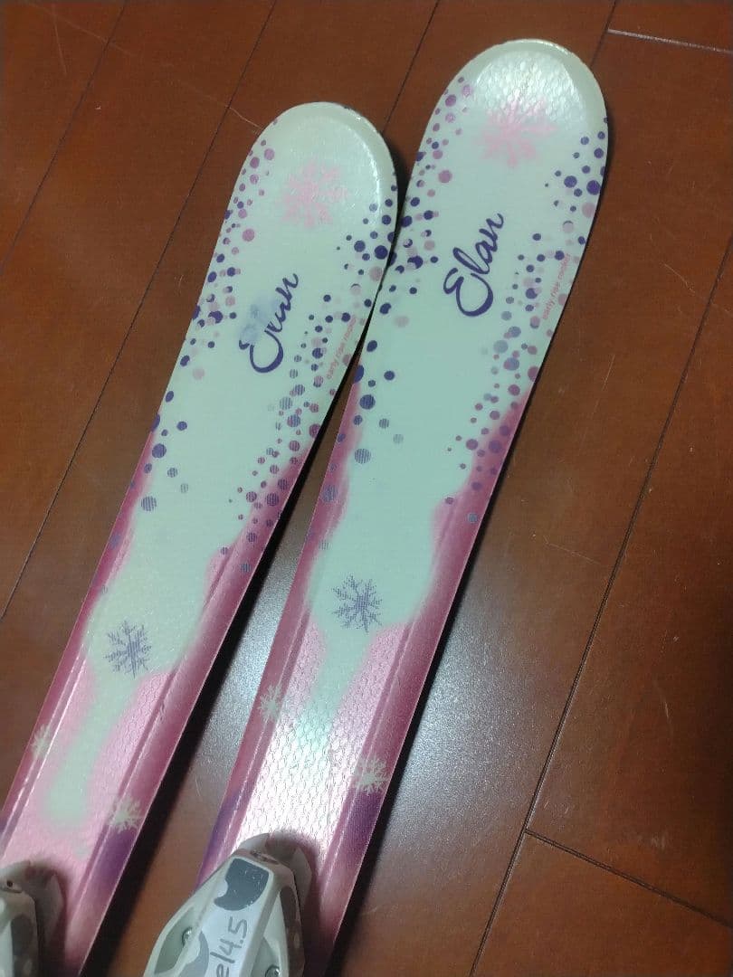 【elan☆】120cm　スキー板セット♪　送料無料！
