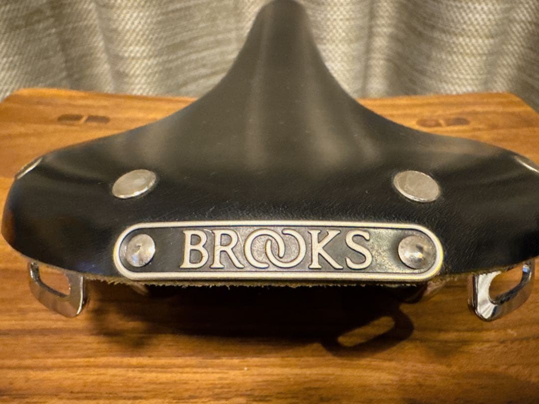 BROOKS ブルックス スワロー B15 クローム 黒 レザーサドル 革サドル