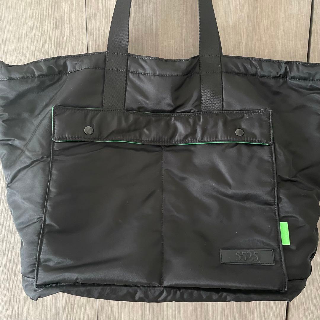 お値下げ【5525golf】ナイロン 大容量 トートバッグ(ゴルフバッグ)