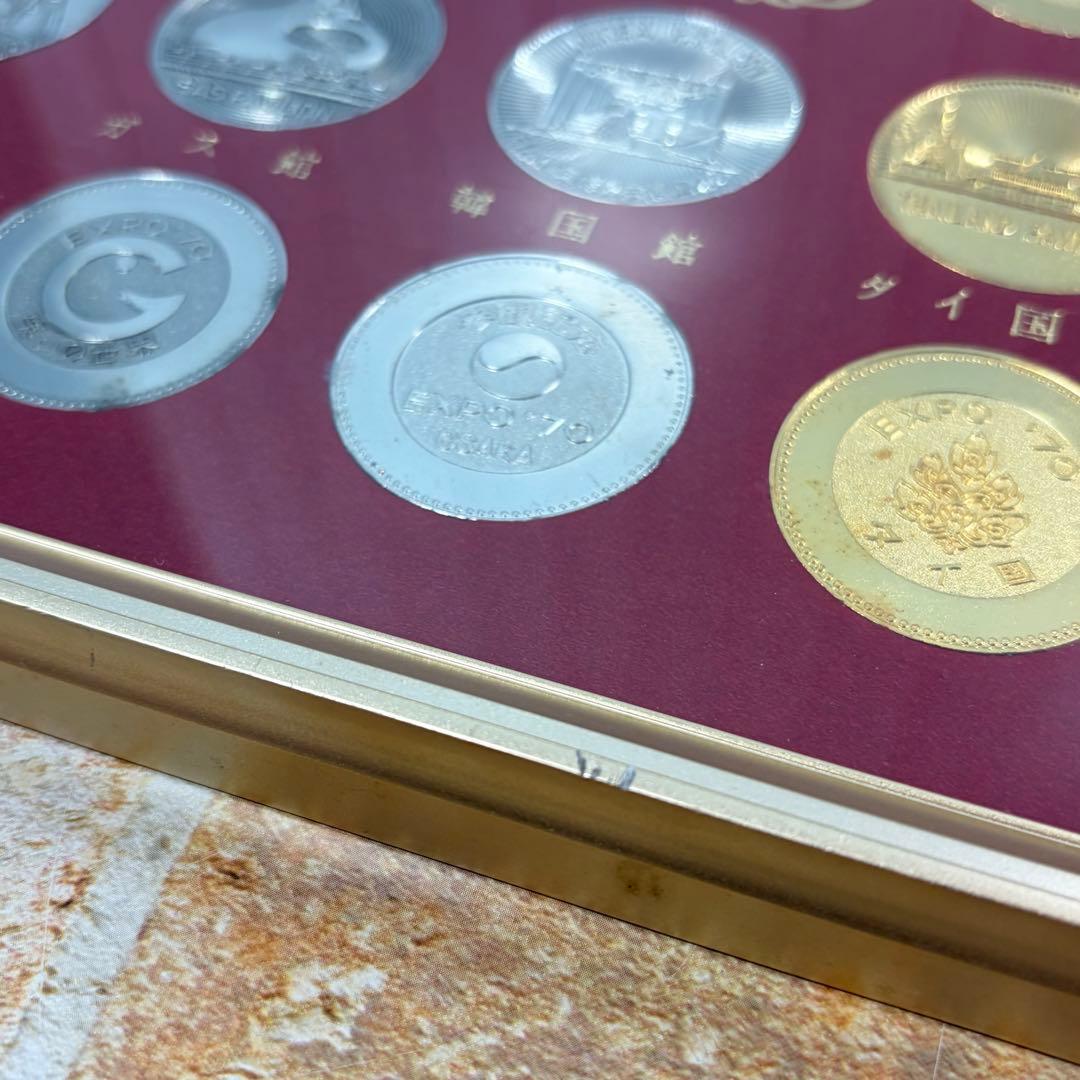 超希少 当時物 EXPO'70 日本万国博覧会 PAVILION 観覧記念メダル