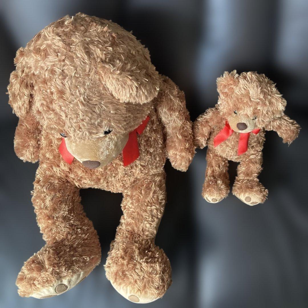 ビッグベア テディベア くま ぬいぐるみ 大 小 セット 新品未使用