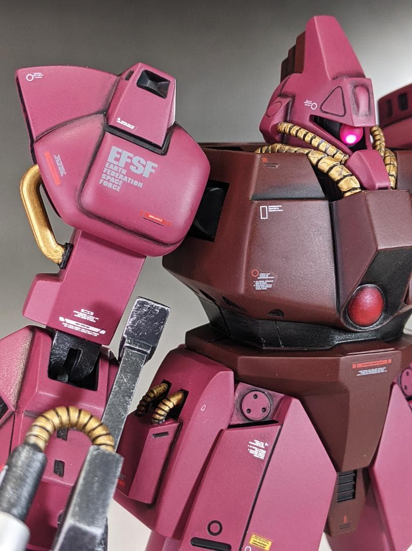 プラモデル　1/100 ガルバルディβ（機動戦士Zガンダム）組立塗装済