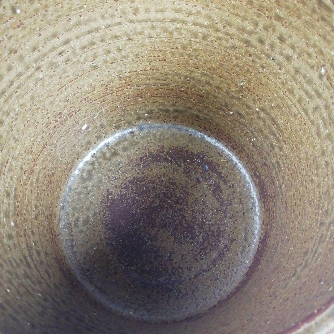 Ｗ１９３　水指　『縄簾　水指』『大石督幸 造』　共箱　茶道具