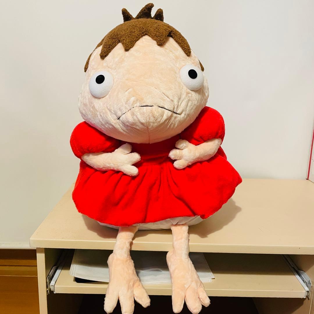 ★希少★崖の上のポニョ★ぬいぐるみ★ビッグサイズ約55センチ★入荷しましました。