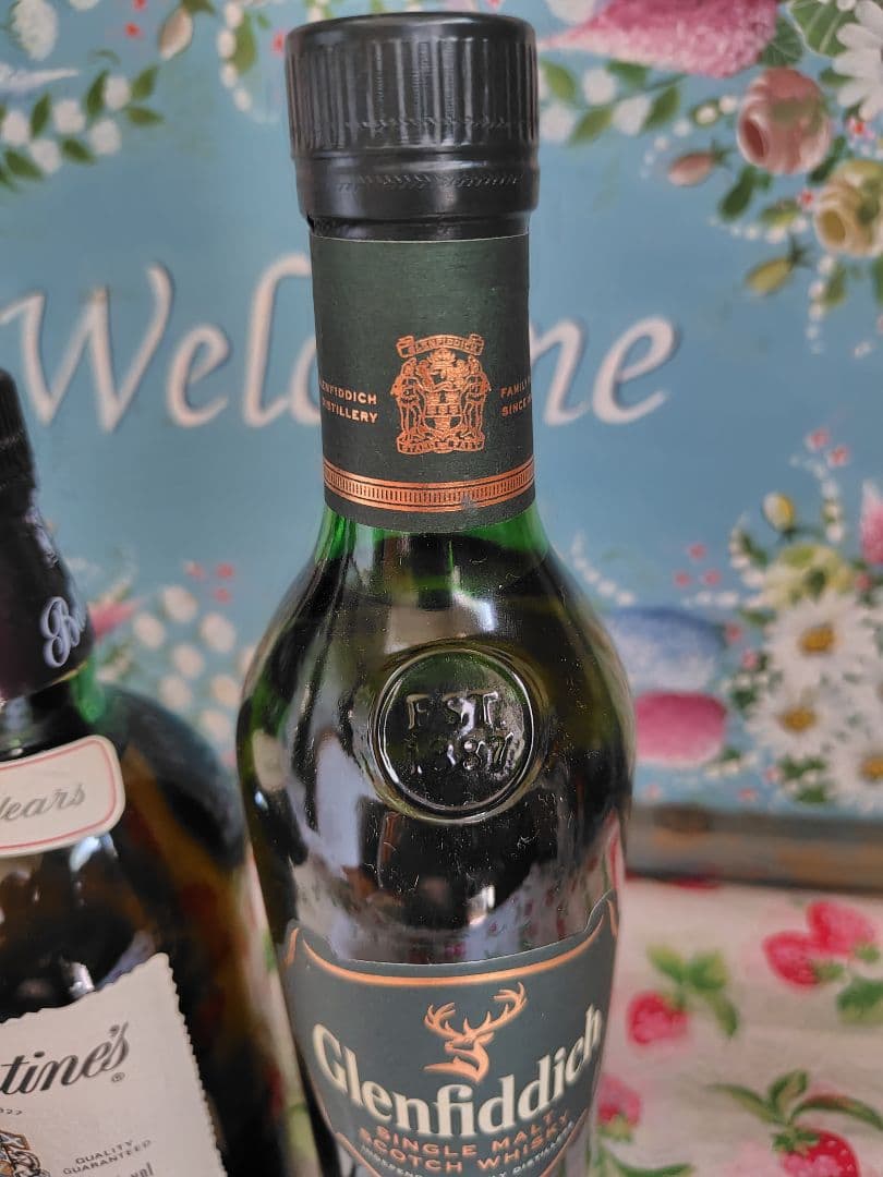 バランタイン　17年　青青紋章　グレンフィディック　12年　スコッチウイスキー