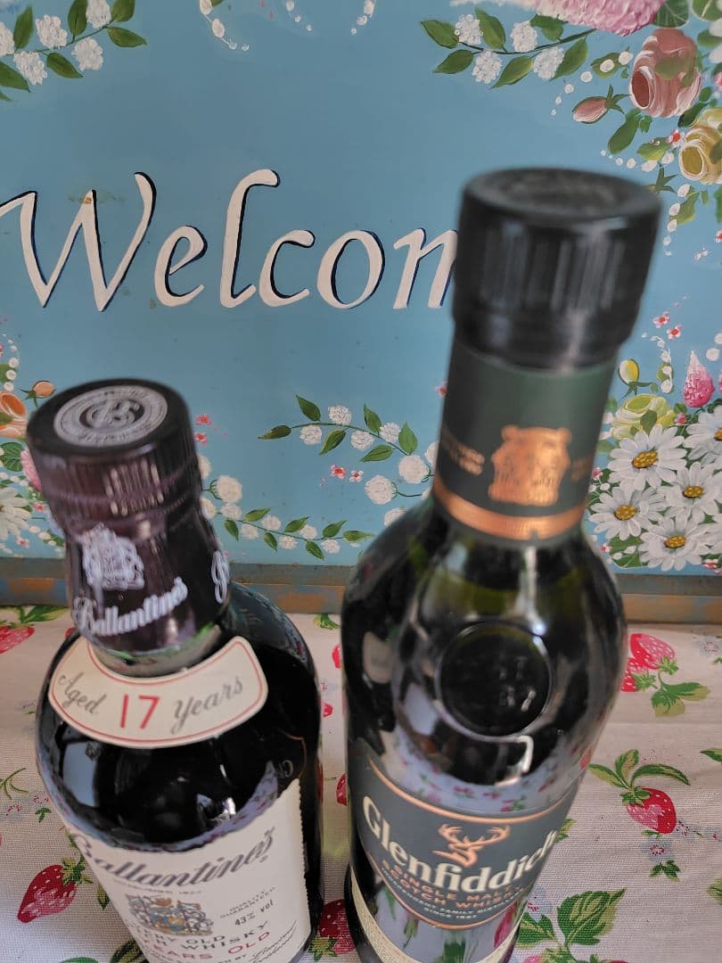 バランタイン　17年　青青紋章　グレンフィディック　12年　スコッチウイスキー