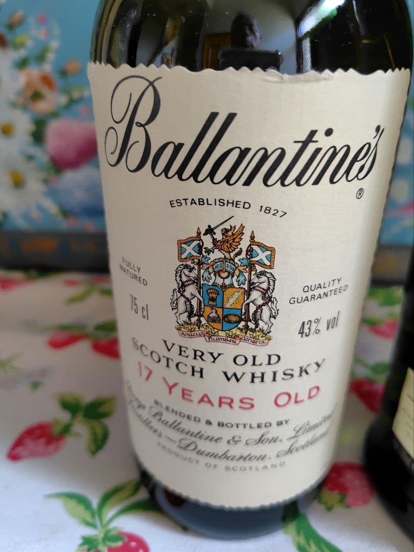 バランタイン　17年　青青紋章　グレンフィディック　12年　スコッチウイスキー
