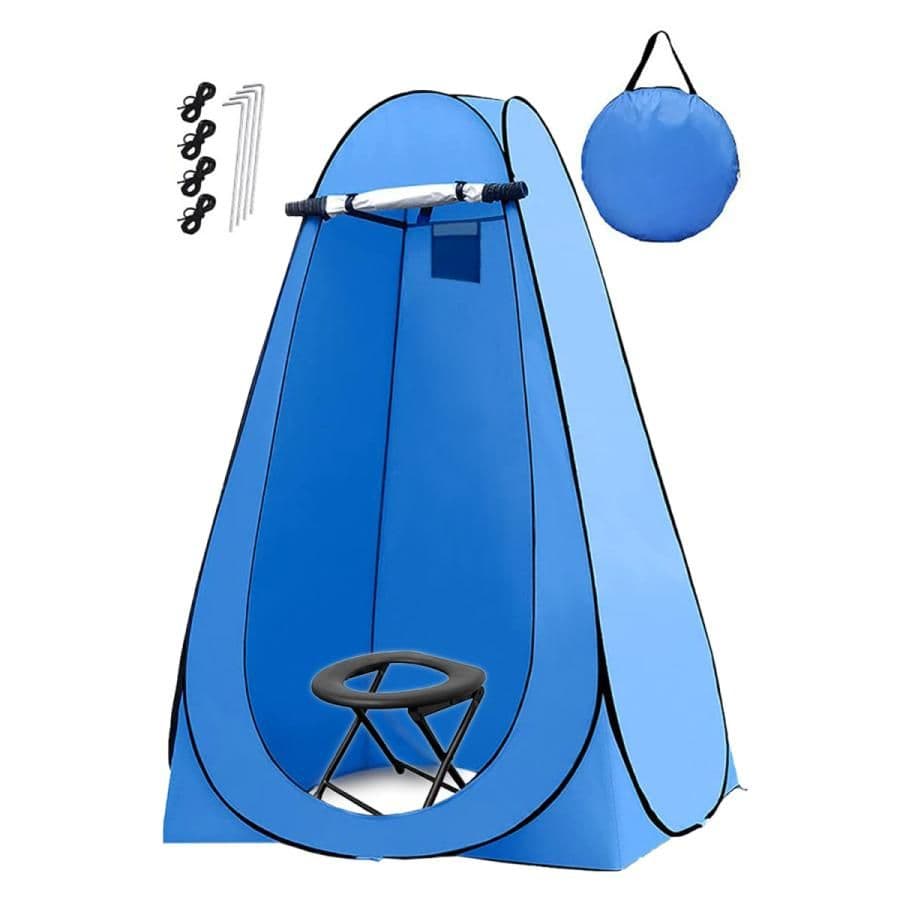 ☆新品☆トイレテント ブルー　#999