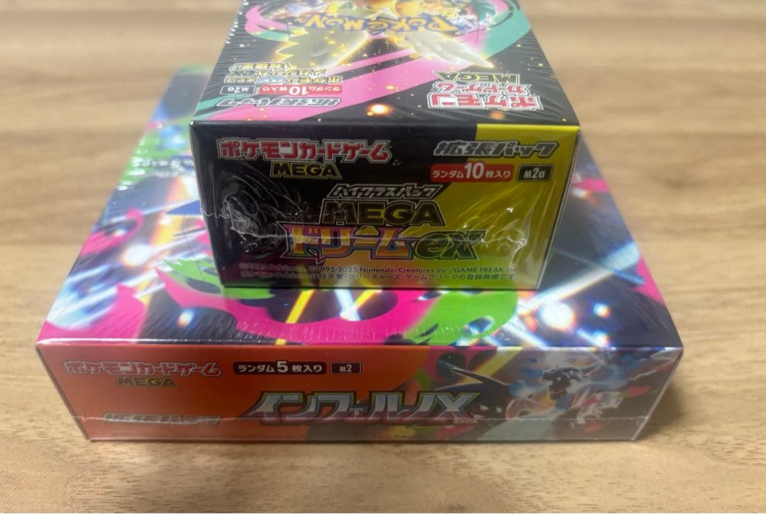 【新品シュリンク有 】ポケモン インフェルノX & メガドリームEX セット